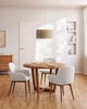 Konna Chair | Beige Dark Finish