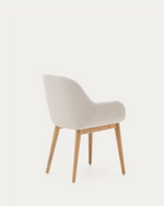 Konna Chair | Beige Natural Finish
