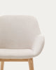 Konna Chair | Beige Natural Finish