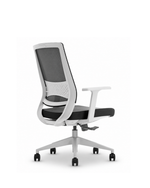 Leah Task Chair | Black & White
