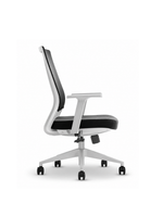 Leah Task Chair | Black & White