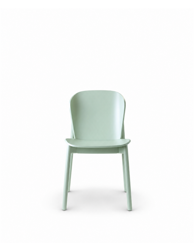 Madera Chair | Matte Aquamarine