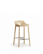 Mono Counter Chair | White Pigmented Laquered Oak