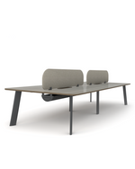 Oblong Fixed Height Workstation<br><a href="https://www.klarodesign.com.au/all/p/oblong" style="font-size:12px; text-decoration:none;">Klaro</a>
