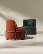 Rotin Lounge Armchair