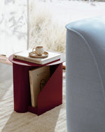 Sentrum Side Table | Deep Red