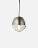 Dot Pendant (Small) | Brushed Metal Finish