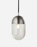 Dot Pendant (Large) | Brushed Metal Finish