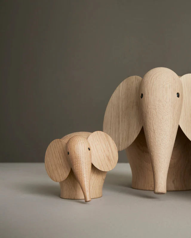 Nunu Elephant (Mini) | Oak