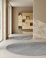 Kyoto Rug (Ø250 cm) | Grey