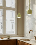 Stone Pendant (Small) | Matcha Green