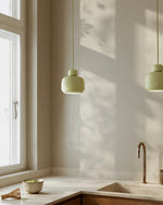 Stone Pendant (Small) | Matcha Green
