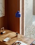 Stone Pendant (Small) | Cobalt Blue