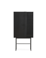 Array Highboard (80 cm) | Black