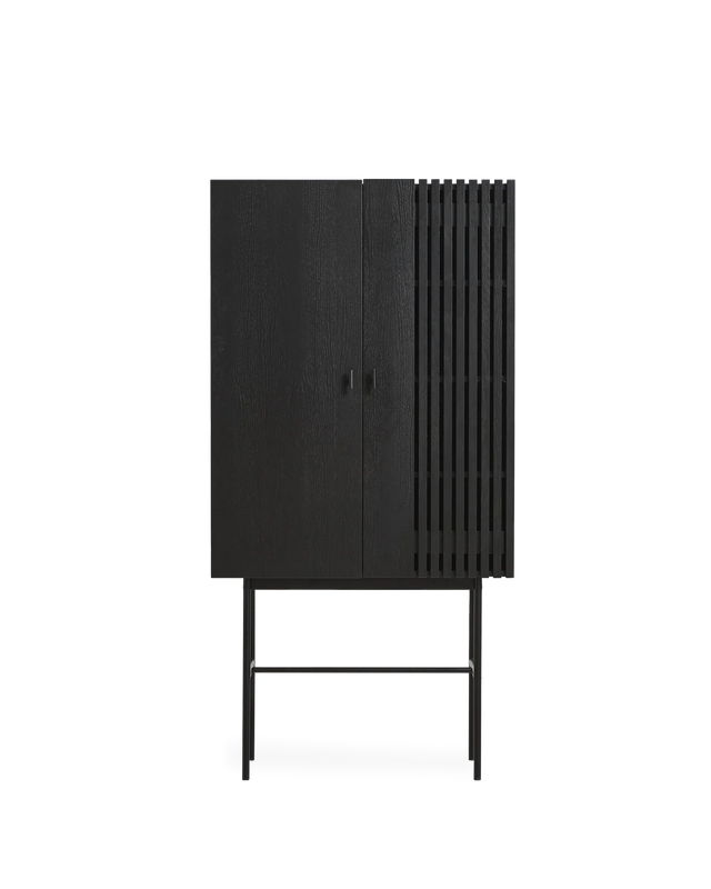 Array Highboard (80 cm) | Black