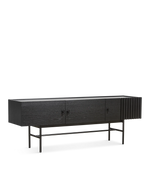 Array Low Sideboard (150 cm) | Black
