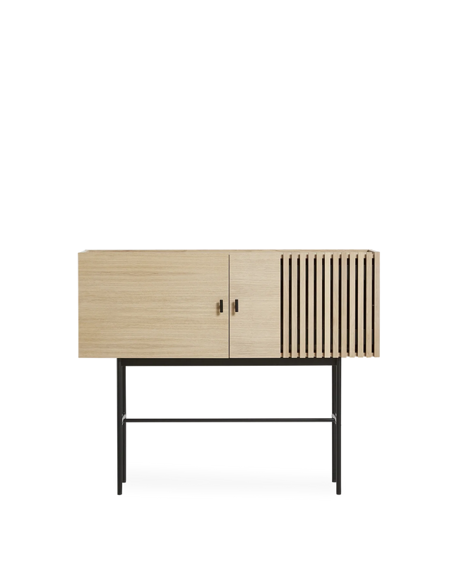 Array Sideboard (120 cm) | White Pigmented Oak