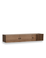 Array Wall-Mounted Sideboard (150 cm) | Walnut
