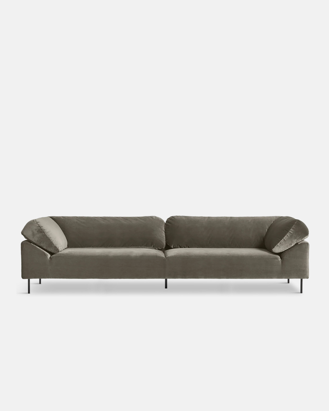 Collar 3-Seater | Taupe