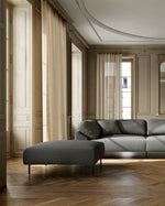 Collar Ottoman | Dark Grey