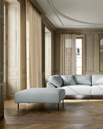 Collar Ottoman | Light Grey