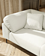 Collar Open End Right (Arm Left) | Off White Bouclé