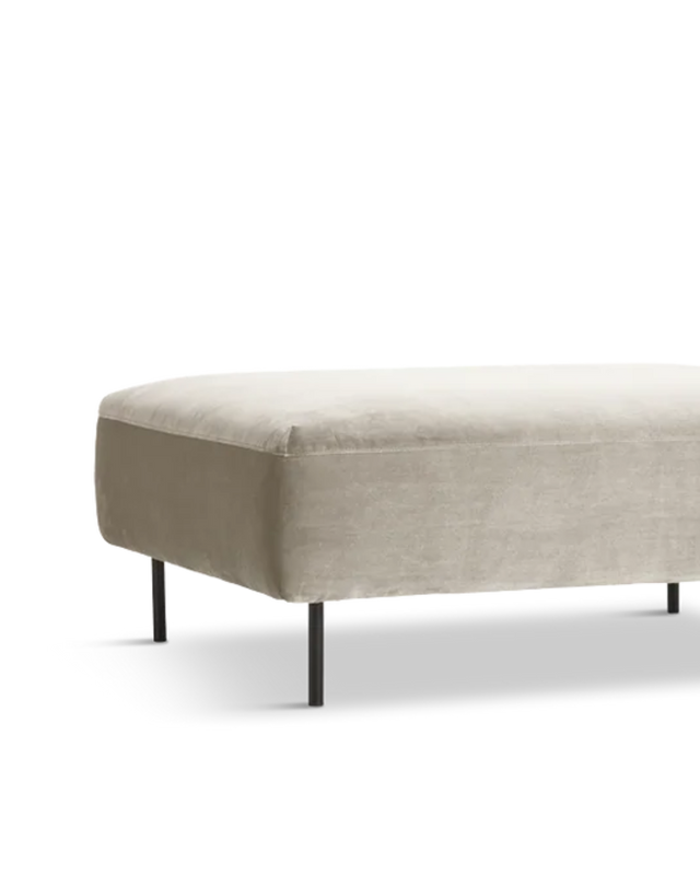 Collar Ottoman | Beige