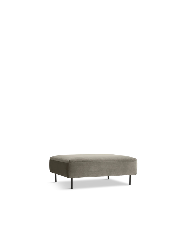 Collar Ottoman | Taupe