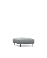 Collar Ottoman | Light Grey