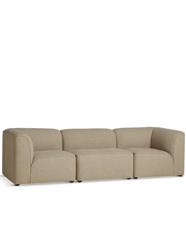 Flora 3-Seater | Warm Beige