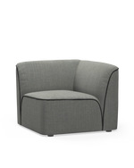 Flora Corner Module | Dark Grey
