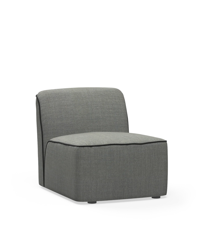 Flora Middle Module (66 cm) | Dark Grey