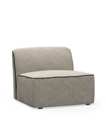 Flora Middle Module (90 cm) | Natural Bouclé