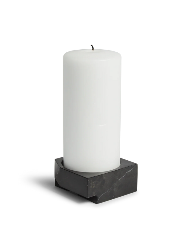 Jeu de dés 3 Candle Holder | Black