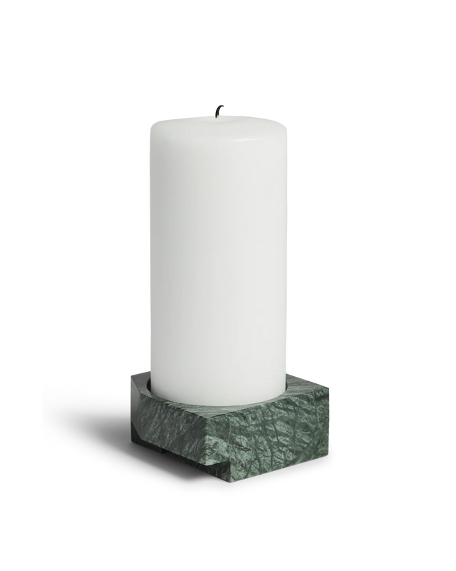 Jeu de dés 3 Candle Holder | Green