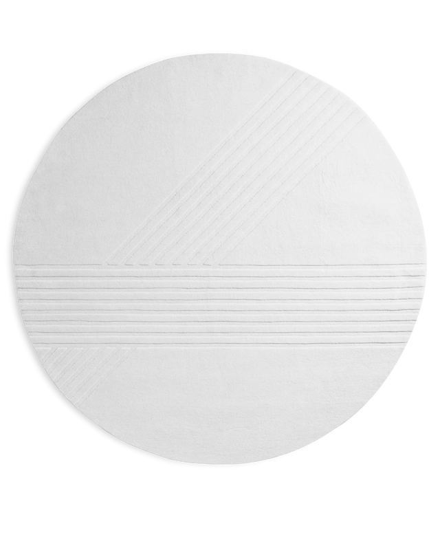 Kyoto Rug (Ø250 cm) | Off White