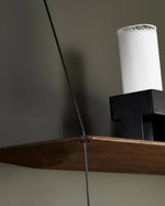 Stedge Shelf (80 cm) | Smoked Oak (3 Shelves)