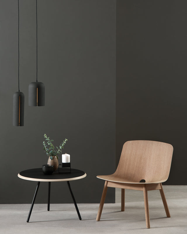 Gap Pendant (Tall) | Black