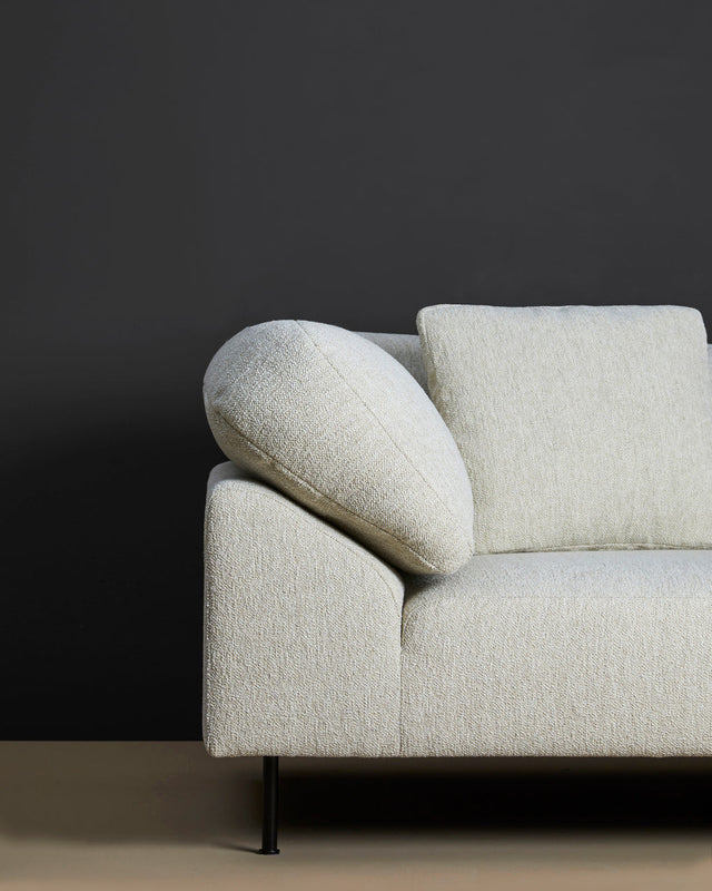 Collar 3-Seater | Natural Bouclé