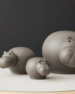 Hibo Hippopotamus (Small) | Taupe