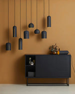 Gap Pendant (Tall) | Black