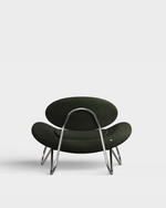 Meadow Lounge Chair | Pine/Chrome