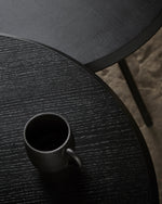 Soround Coffee Table | Black Ash (Ø60xH44,50)