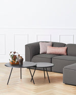 Soround Coffee Table | Black Ash (Ø75xH49)