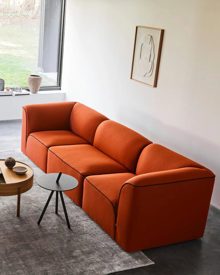 Flora 3-Seater | Warm Beige