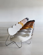 Meadow Lounge Chair | Pine/Brushed Steel