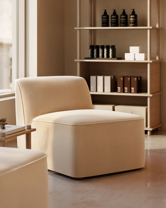 Flora Middle Module (66 cm) | Warm Beige