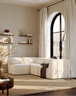 Flora Corner Module | Warm Beige