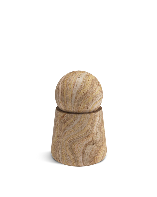 Serene Jar Tall | Rainbow Sandstone