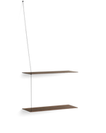 Stedge Shelf (60 cm) | Smoked Oak